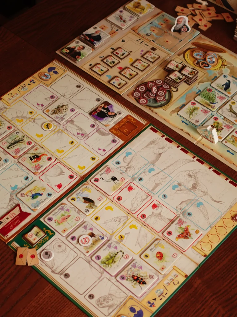 In the footsteps of darwin - boards