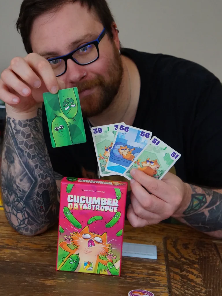 Cucumber catastrophe cards